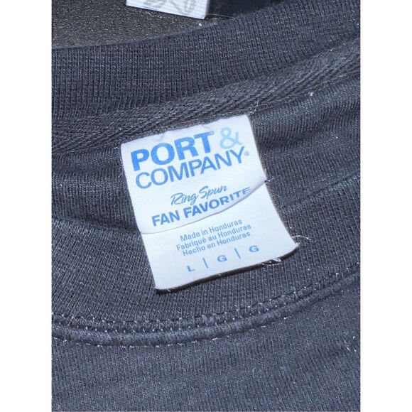 Lisa Simpson Fly Girl Mafia Support Black Women Black Sweatshirt Size L Unisex - Picture 5 of 6